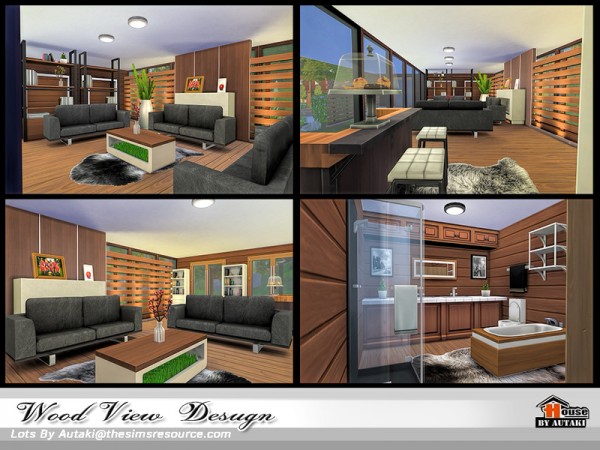  The Sims Resource: Wood View Design by Autaki
