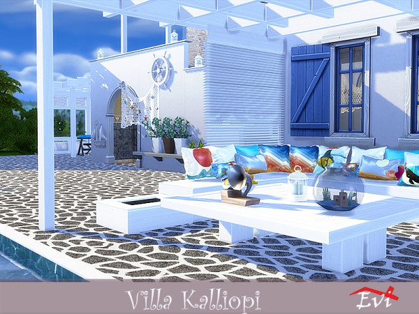  The Sims Resource: Villa Kalliopi by evi