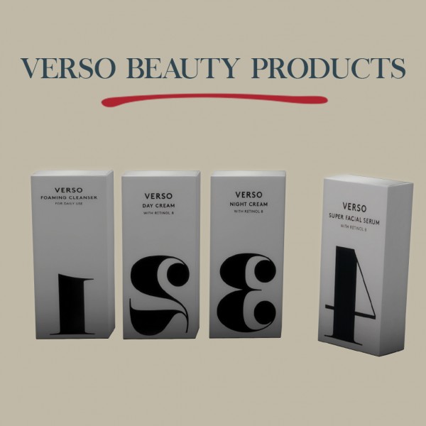  Leo 4 Sims: Verso Beauty Products