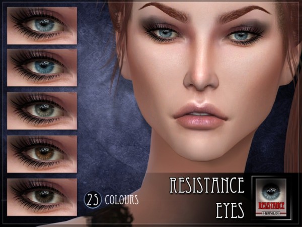  The Sims Resource: Resistance Eyes by RemusSirion