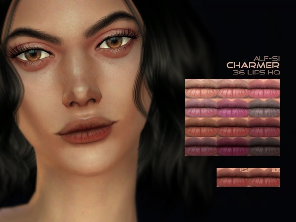  The Sims Resource: Charmer   Lipstick N2 HQ by Alf si