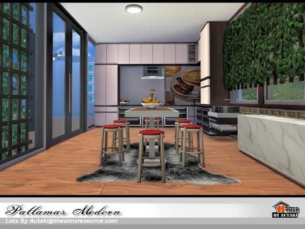  The Sims Resource: Pattamas Modern house by autaki