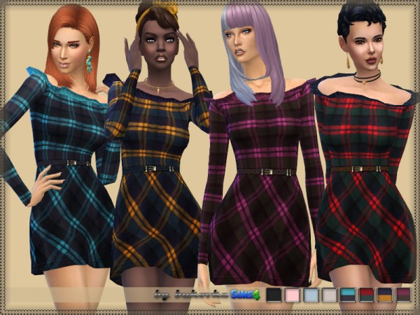  The Sims Resource: Frill Dress by bukovka