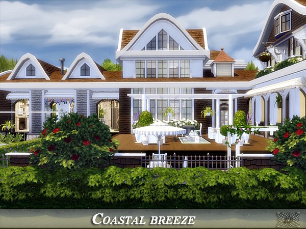  The Sims Resource: Coastal breeze house by Danuta720