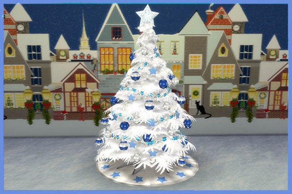  Blackys Sims 4 Zoo: Snow Tree by sylvia60