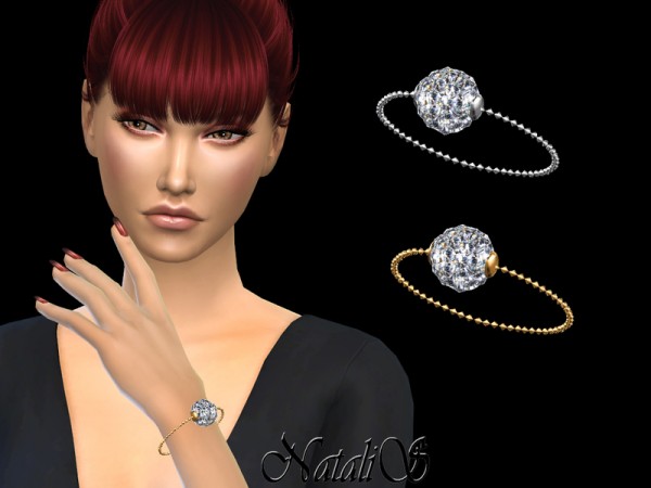  The Sims Resource: Disco ball bracelet by NataliS