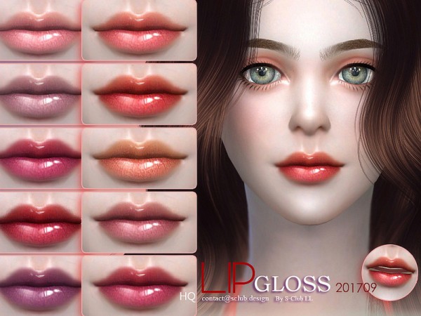  The Sims Resource: Lip 201709 by S Club