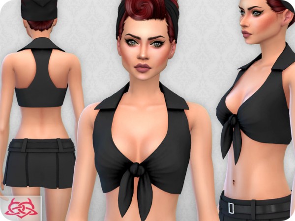  The Sims Resource: Vane top by Colores Urbanos