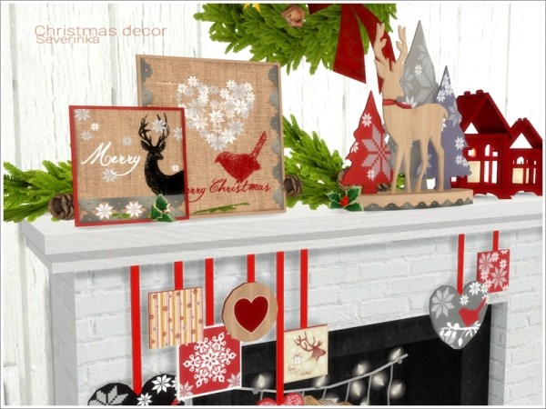  The Sims Resource: Christmas decor by Severinka
