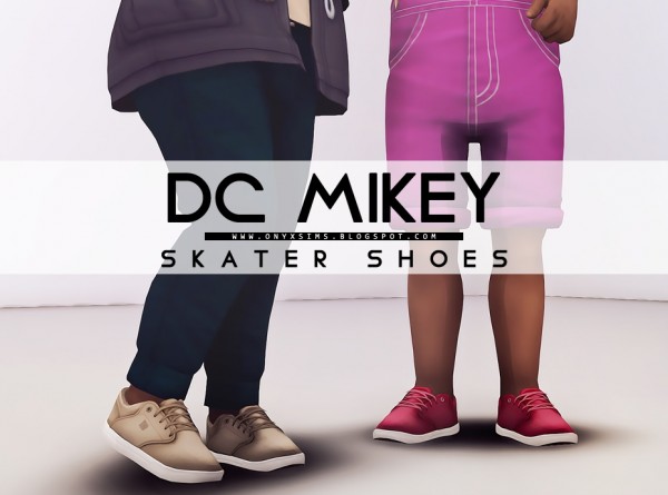  Onyx Sims: DC Mikey Skate Shoes
