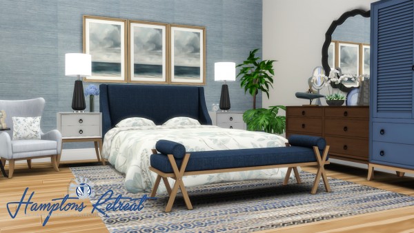  Simsational designs: Hamptons Retreat   Bedroom Addon Set