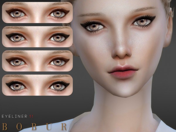  The Sims Resource: Eyeliner 11 by Bobur3