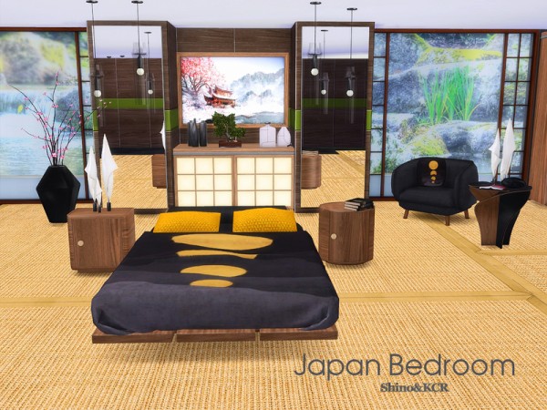 The Sims Resource: Japan Bedroom by ShinoKCR