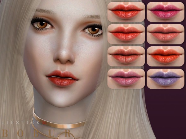  The Sims Resource: Lipstick 36 by Bobur