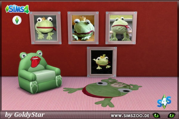  Blackys Sims 4 Zoo: Frog Set 1 by GoldyStar