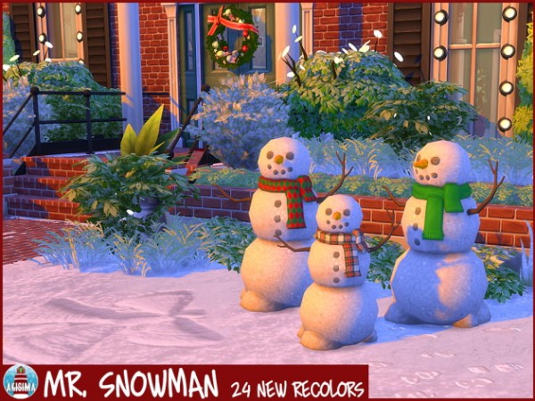  Akisima Sims Blog: Mr. Snowman