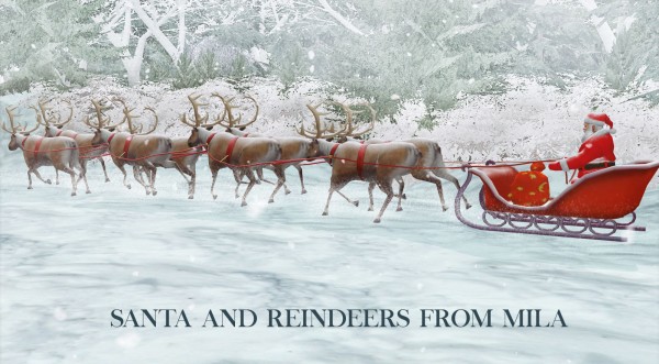 Leo 4 Sims: Santa and Reindeers