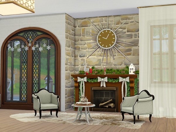  The Sims Resource: Christmas Cottage by Sims House