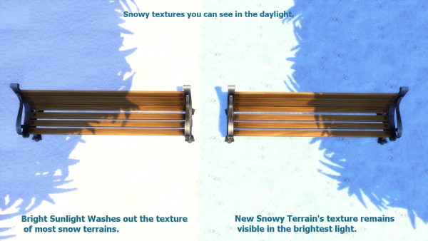  Mod The Sims: Snowy and Icy Terrains by Snowhaze