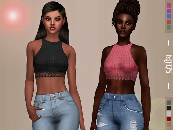  The Sims Resource: Roberta Top by Margeh 75