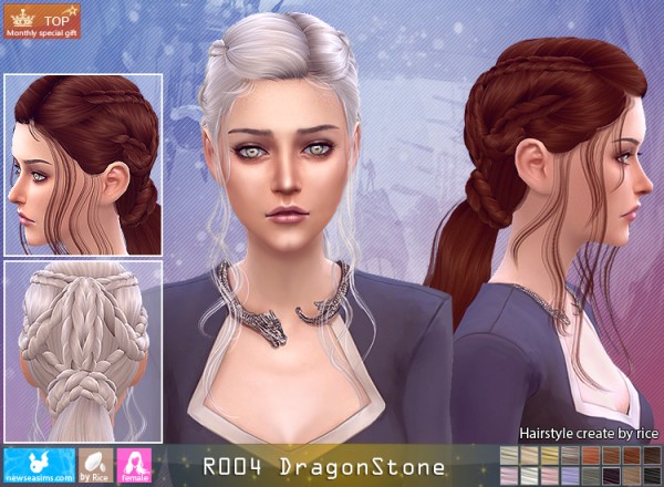  NewSea: R004 Dragon Stone donation hairstyle