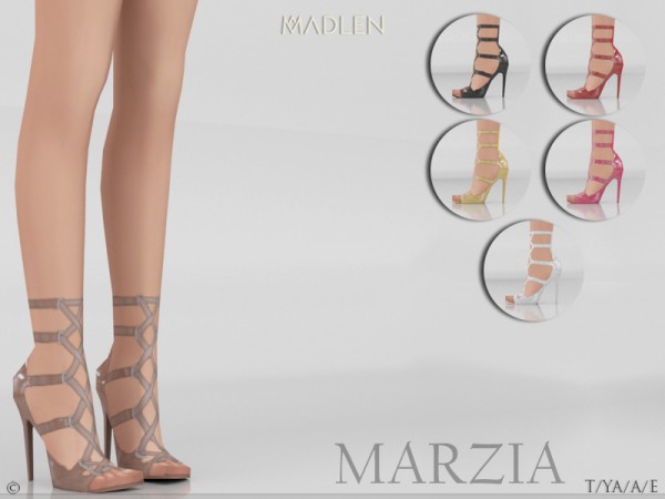  The Sims Resource: Madlen Marzia Shoes by MJ95