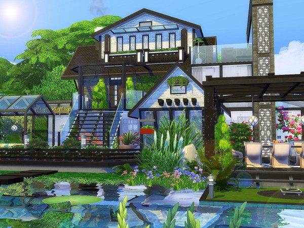  The Sims Resource: Dark Lake House by MychQQQ