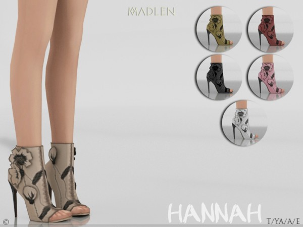  The Sims Resource: Madlen Hannah Shoes  by MJ95