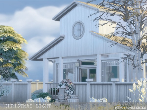  The Sims Resource: Christmas light house by Merci