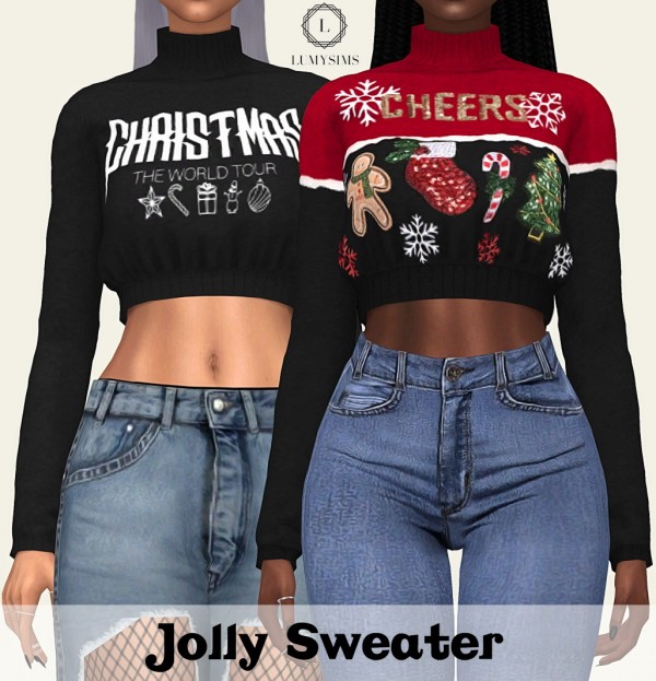  LumySims: Jolly Sweater