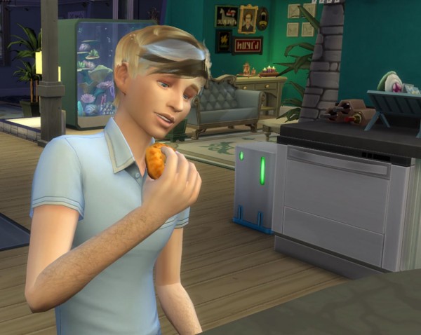  Mod The Sims: Faster Eating and Drinking by cyclelegs