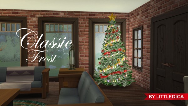  Mod The Sims: Holidays 2017 Christmas Tree by littledica