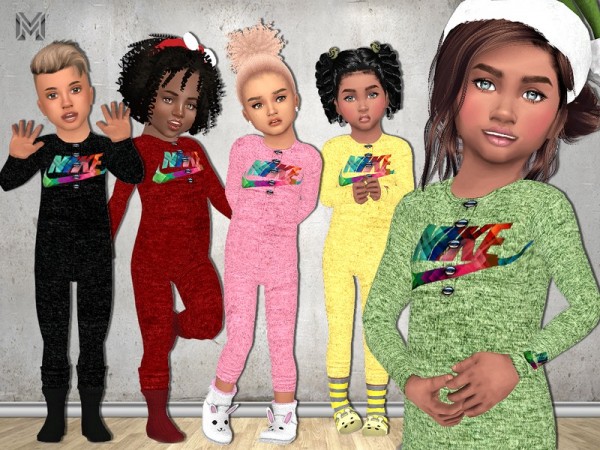 The Sims Resource: Toddler pajamas by MartyP