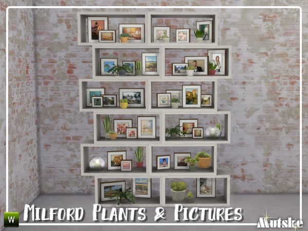  The Sims Resource: Milford Plants and Pictures by mutske