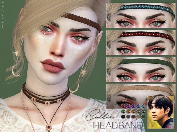  The Sims Resource: Callin Headband by Pralinesims