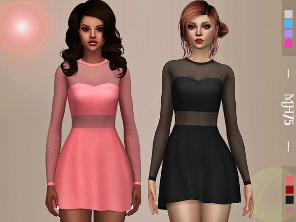  The Sims Resource: Esmerelda Dress by Margeh 75