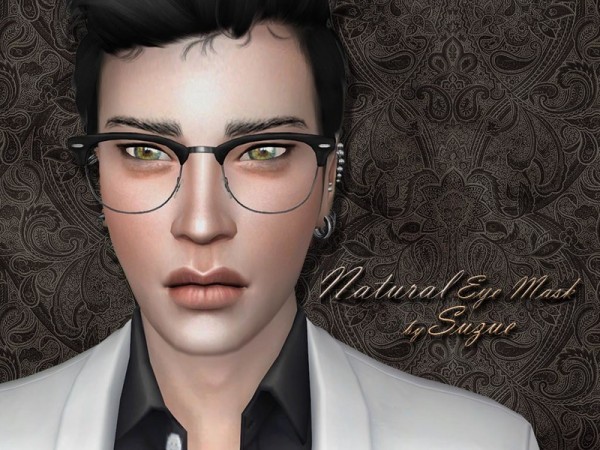  The Sims Resource: Natural Eye Mask N3 by Suzue