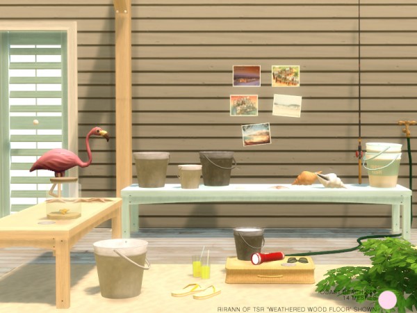  The Sims Resource: Coast Beach Set by DOT