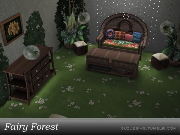  The Sims Resource: Fairy Forest house by Suzue