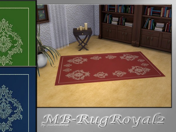  The Sims Resource: Rug Royal 2 by matomibotaki