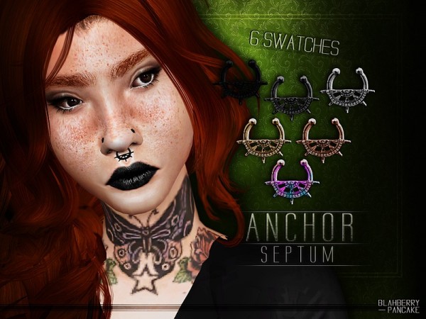  The Sims Resource: Anchor Septum by Blahberry Pancake