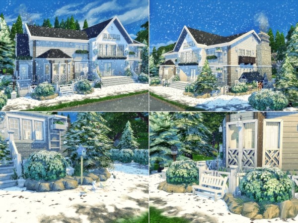  The Sims Resource: White Hill house by Nessca