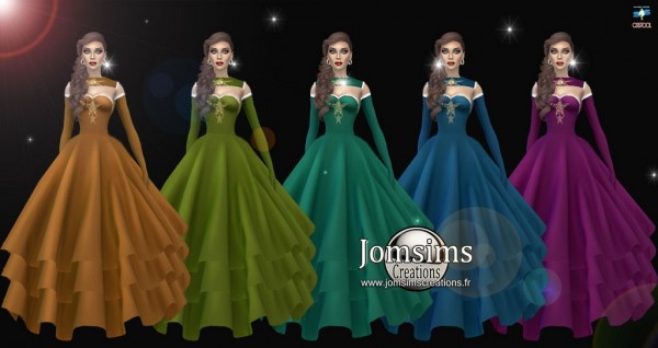  Jom Sims Creations: Miss christmas dress