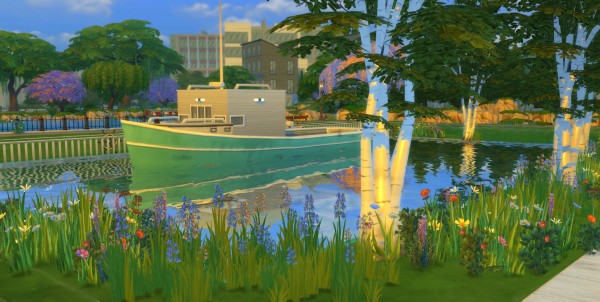  Mod The Sims: Build Your Own Houseboat by Snowhaze