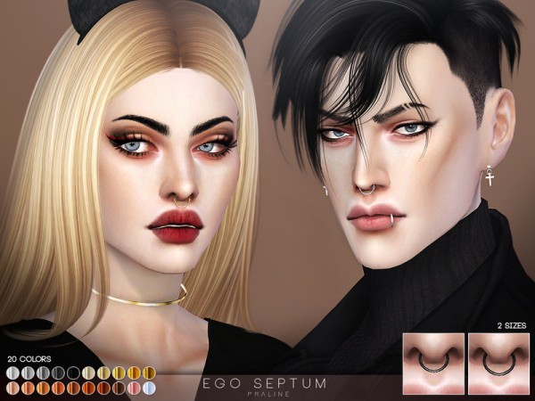  The Sims Resource: EGO Septum by Pralinesims