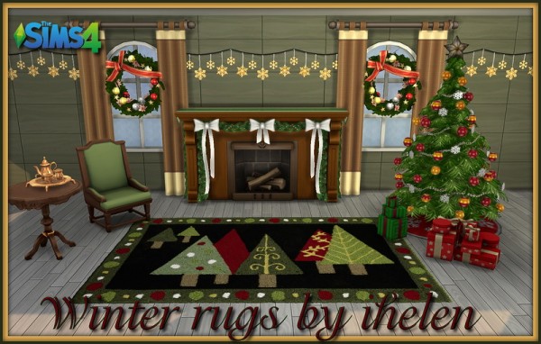  Ihelen Sims: Winter rugs
