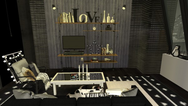  Pandashtproductions: Goldie livingroom by Rissy Rawr