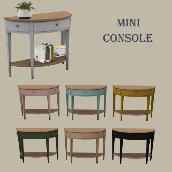  Leo 4 Sims: Mini console