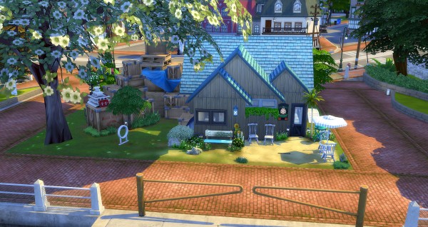  Studio Sims Creation: Sea bass house