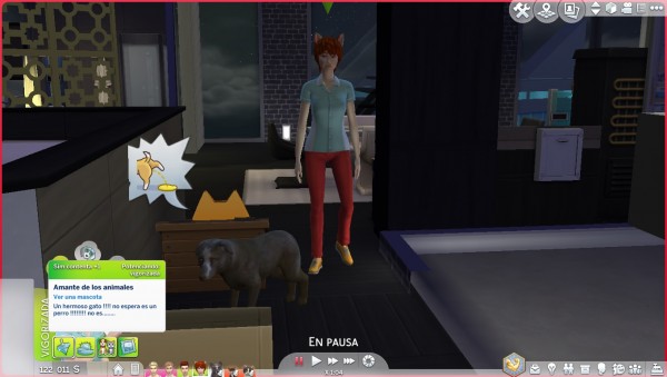  Mod The Sims: Animal Lover Custom Trait by edespino